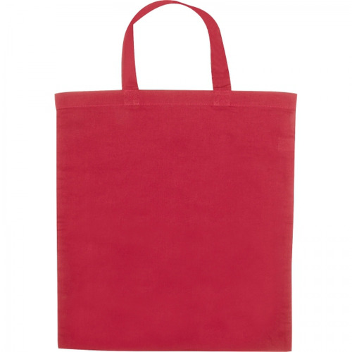 Torba bawełniana z krótkim uchem 140 g/m2 MARSHALL Czerwony 6068005 (2)
