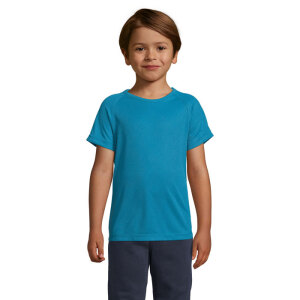 SPORTY Dziecięcy T-Shirt Aqua