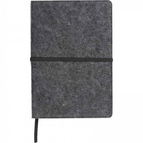 Notatnik A5 w kratkę ARCHIE Szary 2135707 (4)