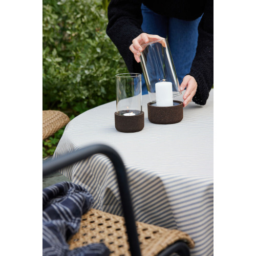 ELLA OBRUS WOSKOWANY, SZARY/BEŻOWY Szary 5018484- (11)