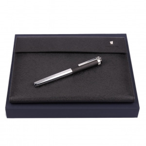 Zestaw upominkowy Festina teczka A5 i pióro kulkowe - FDM187A + FSR1545A Czarny