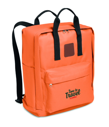 Plecak z poliestru 600D pomarańczowy MO9001-10 (3)