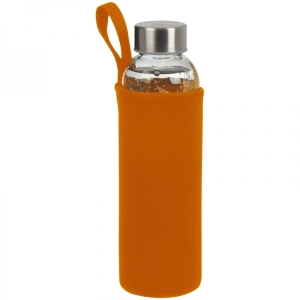 Butelka szklana KLAGENFURT pomarańczowy