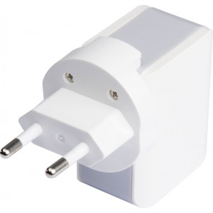 Adapter podróżny ANTWERP Biały