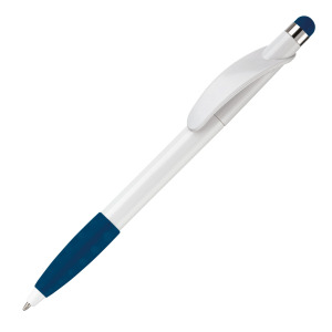 Długopis Cosmo Stylus Grip Biały / ciemnoniebieski