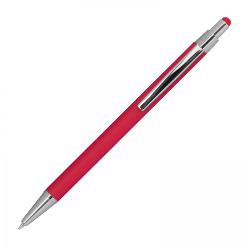 Długopis metalowy touch pen soft touch PAULA Czerwony 1096405 (3)