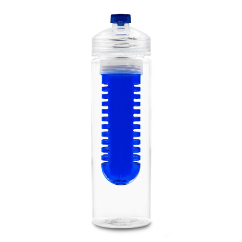 Bidon, butelka sportowa 650 ml z pojemnikiem na lód lub owoce granatowy V9868-04 (3)