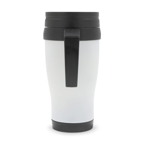 Kubek metalowy 350ml Ciemnobrązowy / biały LT98759-N5001 (5)