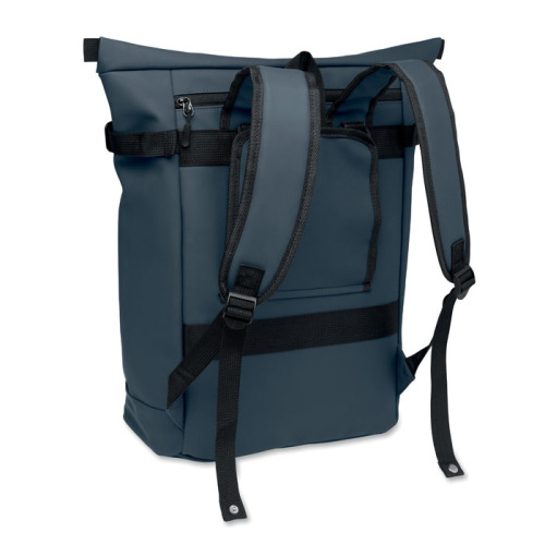 Plecak rowerowy PU na laptopa 20L Niebieski MO3217-04 (1)