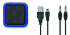 ​​​Mini głośnik bezprzewodowy niebieski MO8396-37 (3) thumbnail