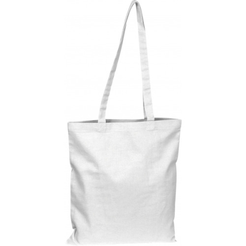 Torba z bawełny organicznej z długimi uszami 180 g/m2 BRANSLEY Biały 370606 