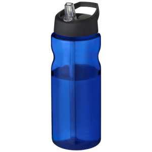 Bidon H2O Base® o pojemności 650 ml z wieczkiem z słomką Niebieski