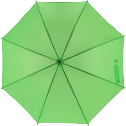 Parasol automatyczny drewniany Ø105 cm NANCY Jasnozielony 513129 (2)