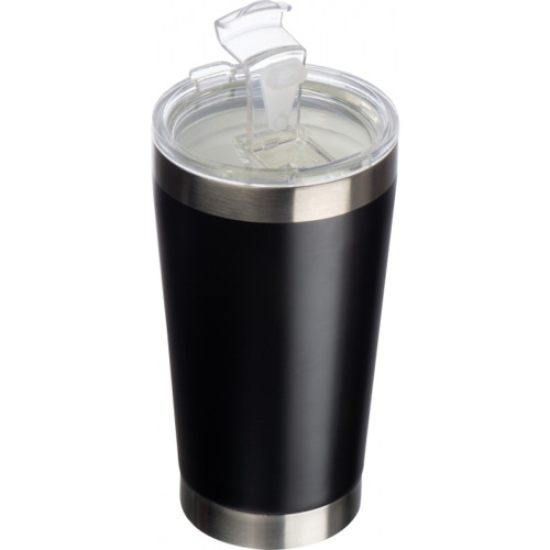 Kubek termiczny 500 ml KORNEL Czarny 8431803 (2)