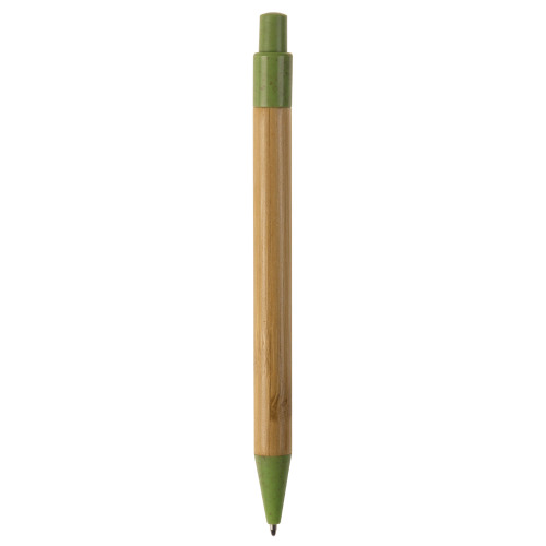 Długopis bambusowo-słomkowy Zielony LT87284-N0031 (2)