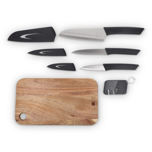 Zestaw 6 noży InSideOut Chef on the Go  Ciemnozielony LT57210-N0030 (4)