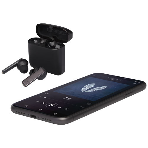 Hybrid słuchawki douszne premium True Wireless Czarny 12429790 (7)