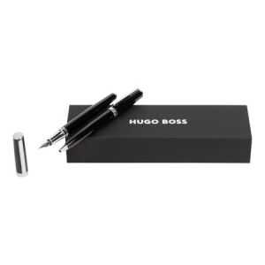 Zestaw upominkowy HUGO BOSS długopis i pióro wieczne - HSN2542A + HSN2544A