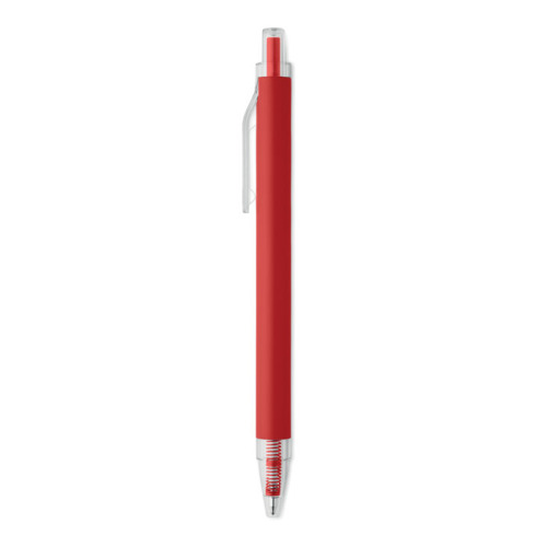 Aluminiowy długopis z rec. Czerwony MO3185-05 (3)