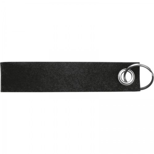 Brelok z filcu z recyklingu PATRYCJA Czarny 9323503 (2)