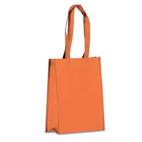 R-PET Torba transportowa laminowana włóknina 24 x 11 x 30cm 105g/m² Pomarańczowy LT91330-N0026 