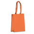 R-PET Torba transportowa laminowana włóknina 24 x 11 x 30cm 105g/m² Pomarańczowy LT91330-N0026  thumbnail