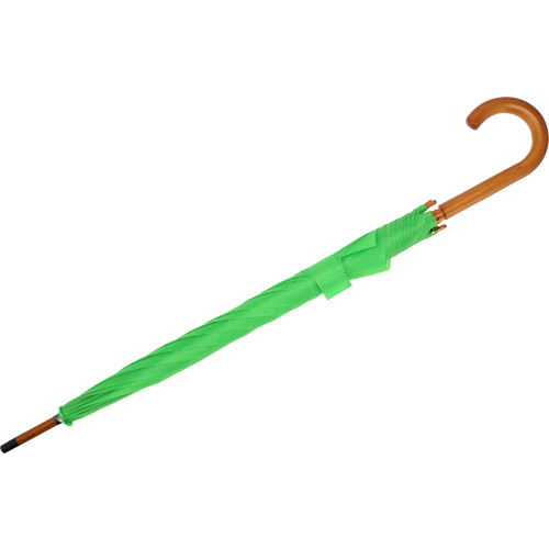Parasol automatyczny drewniany Ø105 cm NANCY Jasnozielony 513129 (3)
