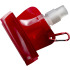 Składana butelka 420 ml z karabińczykiem czerwony V6503-05 (1) thumbnail