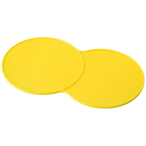 Podkładka podwójna wykonana z tworzywa sztucznego Sidekick Żółty 21050808 (3)