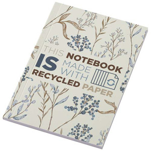 Notatnik A6 Novella Austen z miękką okładką z materiału z recyklingu, 50 kartek