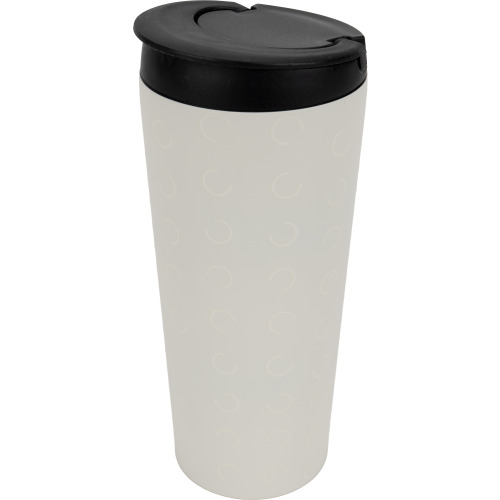 Kubek termiczny z recyklingu PONTA GROSSA MoLu 450 ml Biały 481306 (2)