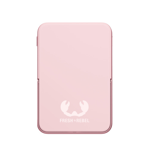 2PBM5000| Fresh 'n Rebel Compatible with MagSafe MagSafe Powerbank Wireless 5000mAh Pasteloworóżowy LT49413-N0079 (5)
