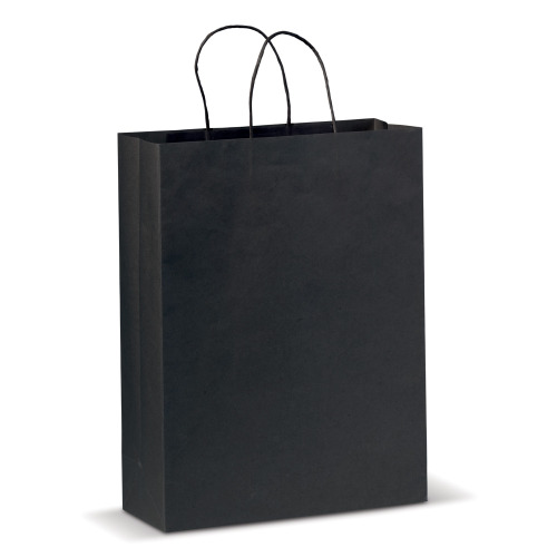 Duża Papierowa Torba Eco 120g/m² Czarny LT91718-N0002 