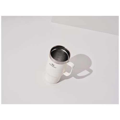 Kubek termiczny Stanley Everyday Suburban 473 ml wykonany z recyklingowanej stali nierdzewnej Kremowy 10097810 (5)