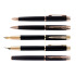 Zestaw (pióro wieczne i długopis) EXO Aries, czarny lakier, wykończenia złote, etui premium czarny EXP1030.03GTSETBPFP-CZ (2) thumbnail