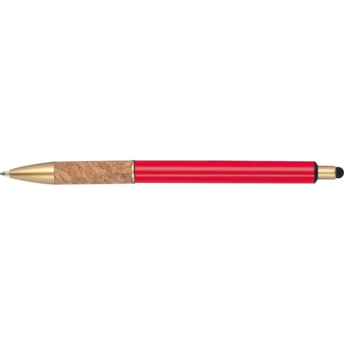 Długopis metalowy touch pen CAPRI Czerwony 369005 (3)