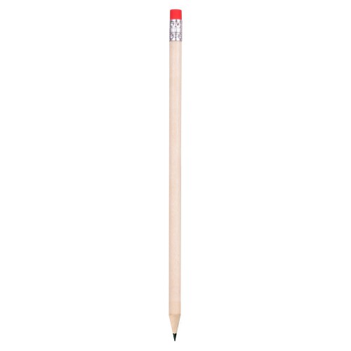 Ołówek z gumką czerwony V1695-05 
