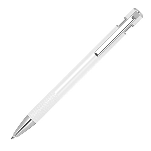 Długopis aluminiowy z recyklingu JULIO Biały 1547406 (3)