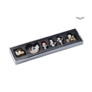 Komplet 6 zawieszek na choinkę