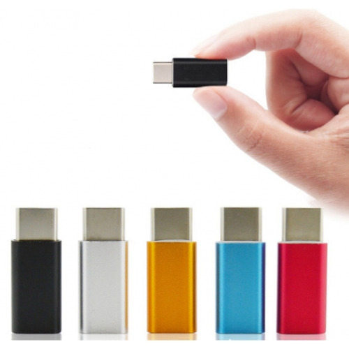 Adapter USB TYP-C/micro USB multicolour EG 0213MC 