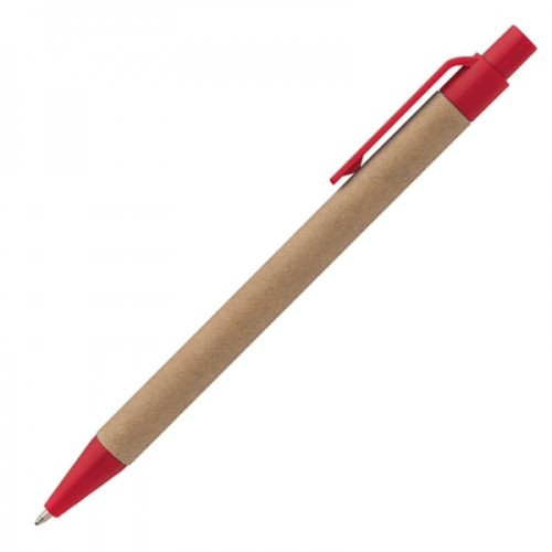 Długopis ekologiczny BRISTOL czerwony 039705 (3)