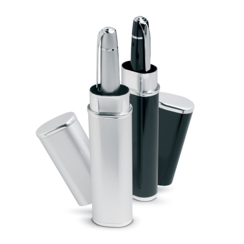 Długopis w aluminiowym pudełku Srebrny IT3177-14 (1)