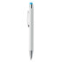 Długopis aluminiowy turkusowy MO9711-12  thumbnail