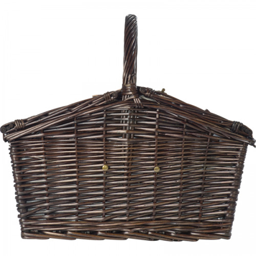 Kosz piknikowy dla 2 osób LORENZA Brązowy 6233701 (3)