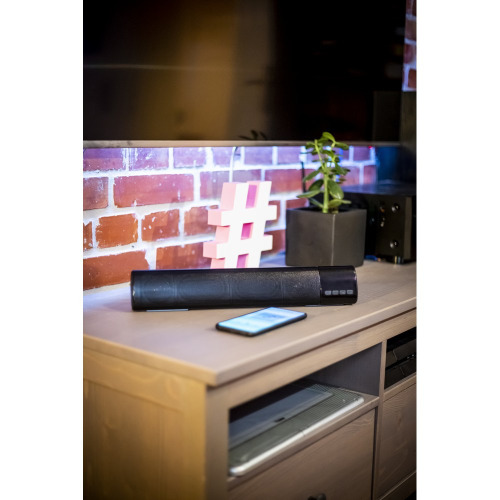 Głośnik bezprzewodowy 2x5W | Gabriel Czarny V0351-03 (2)