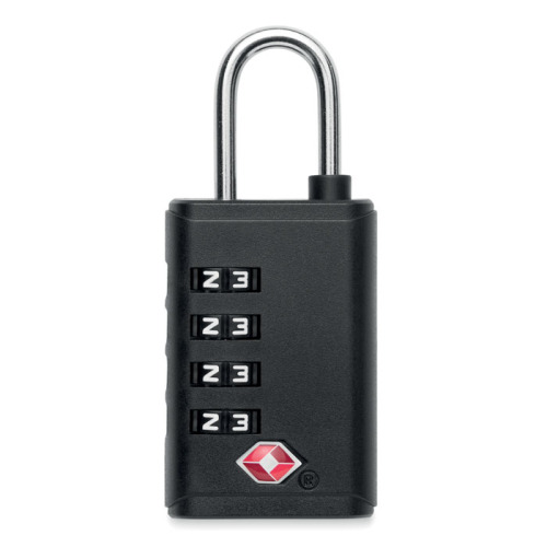 4-cyfrowy zamek szyfrowy TSA Czarny MO3166-03 (3)