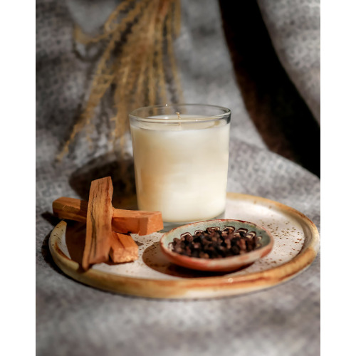 Świeca sojowa 170g - Lemongrass & Ginger - VERA YOUNG Przezroczysty 12101-19 (7)