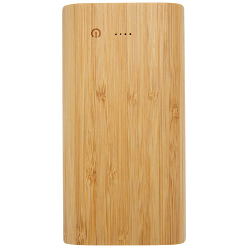 Powerbank Tulda o pojemności 20,000 mAh wykonany z bambusa Piasek pustyni 12432406 (3)