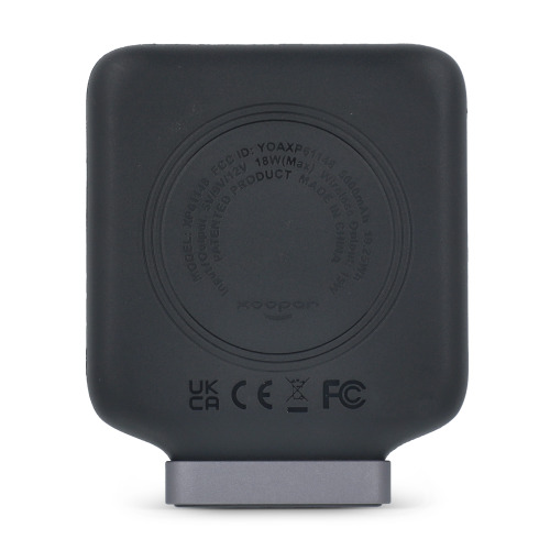 4026 - Bezprzewodowy powerbank Xoopar Ine Oda kompatybilny z MagSafe 5000 mAh Czarny LT41416-N0002 (7)