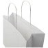 Torba z papieru Kraft ze skręconymi uchwytami – 31 x 12 x 25 cm Biały 1ZM00801 (5) thumbnail